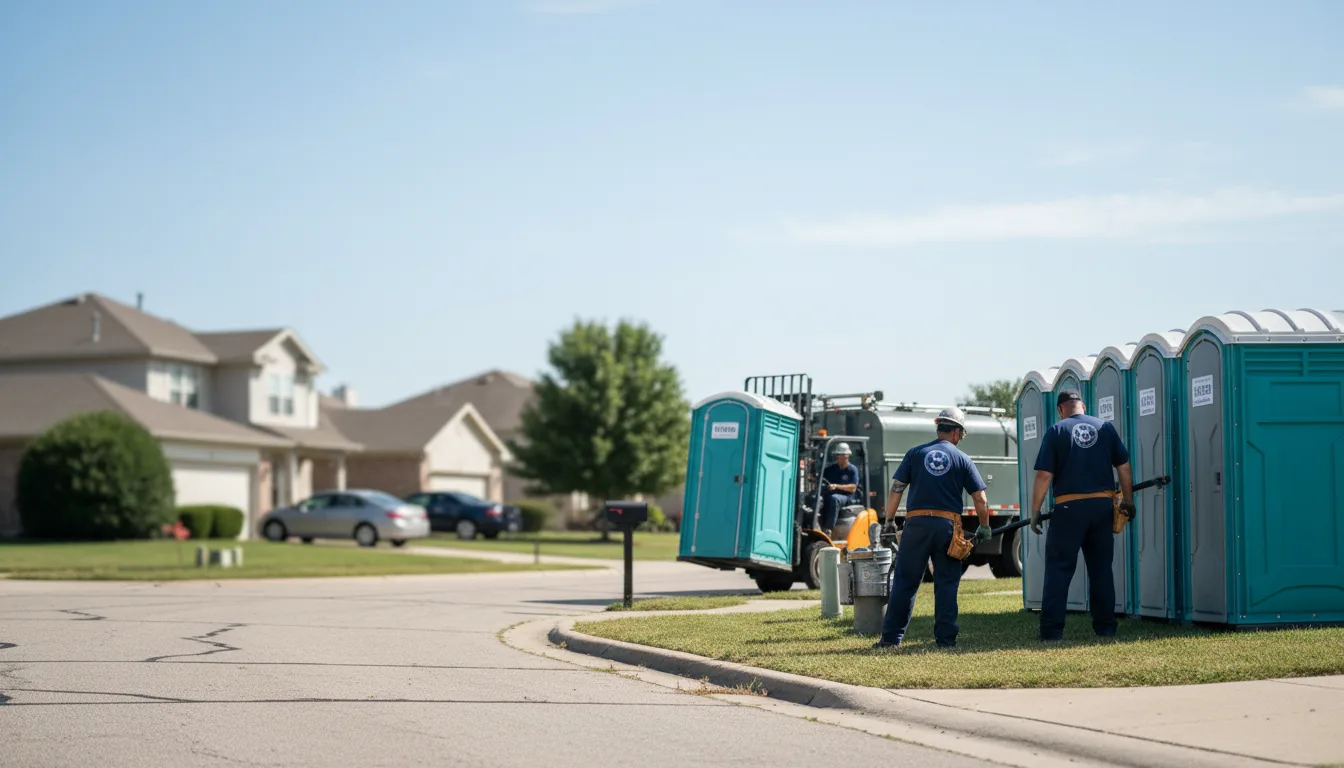 Porta Potty Rental in Woodford, VA near me